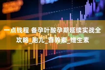 一点钱程 备孕叶酸孕期延续实战全攻略_胎儿_营养素_维生素